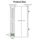 Compact Folding Digital Kitchen Scale, Highly Accurate Portable Food Scale with LCD Display, Auto Power Off and Tare Features, for Measuring Intake of Healthy Eating People (White)