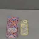 Toycamp for iPhone 13 Case 6.1 Inch - Women Girls Cute Cover Glitter Butterfly with Sliding Camera Cover Unique Kawaii Girly Teens Fashion Design Flowing Liquid Quicksand Phone Case for iPhone 13