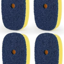 Sponge Brush Refills for OXO Soap Dispensing Dish Brush - 4 Pack Dish Cleaning Soap Dispensing Head Replacement for Scrubber