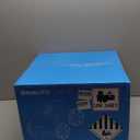 Pool Vacuum for Above Ground Pool, Lasts Up to 180 Mins, Self-Parking, LED Indicator, Wall Climbing Above Ground Pool Vacuum for Inground Pools, Robotic Pool Cleaner for Pools up to 2000 Sq.ft (Blue)