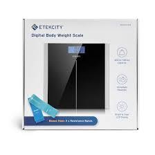 Etekcity 400-lb Digital Black Bathroom Scale