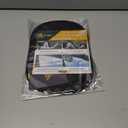 2 x EcoNour Miniature Static Cling Window Shade for Car Sun Visor (2 Pack) | Windshield Sun Shade Static Cling for Driving Glare Shield | Cling Car Shade for Windshield | Sun Glare Protection Accessories