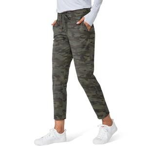 G Gradual Women's Pants with Deep Pockets 7/8 Stretch Ankle Sweatpants for Golf, Athletic, Lounge, Travel, Work (M)