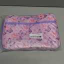 RHCPFOVR Kids Lunch Bag - Insulated Lunch Box for Boys Girls,Washable Lunch Bag and Reusable Toddler Leak-proof Lunchbox for School and Daycare (Purple Butterfly)