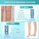 Medical Compression Pantyhose Stockings for Women Men, 20-30 mmHg Compression Socks Support Hose Tights, M