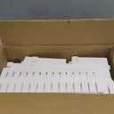 Sunnychicc 2 Pack Marker Storage Organizer Marker Organizer for Desk Holder Art Paint Pen Rack with Removable Divider to Store Paint Brushes Pens Color Pencils(13 x 6.6 x 5.3 Inch,120 Slots)