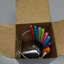 Stainless Steel Measuring Cup Set, Consisting Of 8 Cups, Suitable For Cooking And Baking