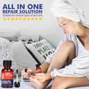 Multi-Purpose Nail Repair, Nail Solution with Tea Tree Oil for Discolored and Damaged NailsPlant Drops for Nails CareDiscolored and Damaged Nails (1PCS) (1 Fl Oz (Pack of 1))