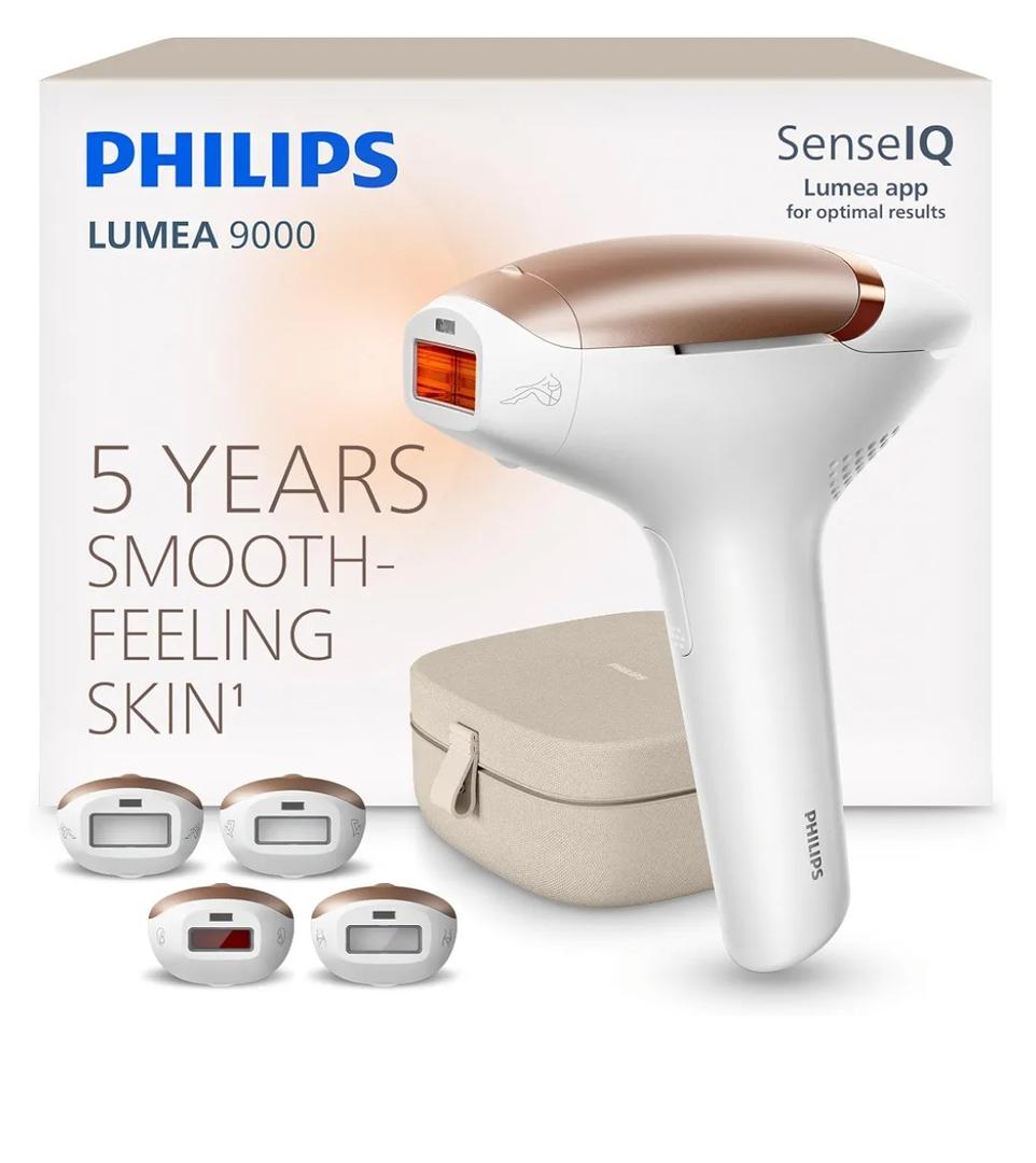 Philips Lumea 9000 IPL Hair Removal Device for Long-Lasting Smooth Skin
Laser Hair Removal Alternative, Easy Home Use, Medical Grade Safety, 4 Attachments (Body, Face, Bikini & Armpits), BRI984/03