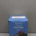 Amazon Basics 30 Gallon Flextra Strength Multipurpose Drawstring Trash Bags, 20% Post Consumer Recycled, 50 count