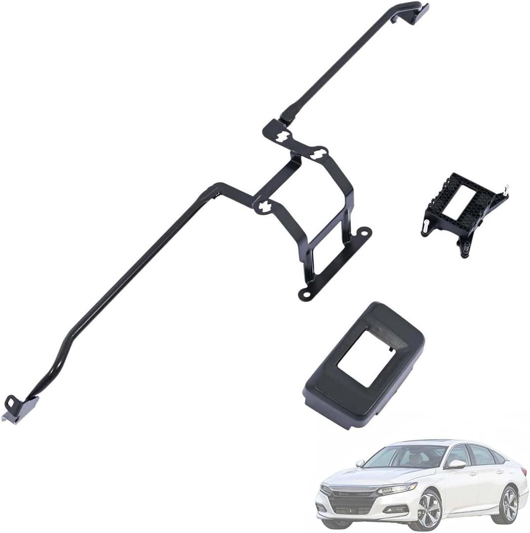 Radar Mount Bracket&Cover Compatible with Honda Accord 2018 2019 2020 Replace 36804-TVA-A20 36809-TVA-A12 36801-TVA-A17 Center Cruise Control Distance Sensor Bracket