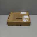 Hibbent All Metal 4 Inch Ceiling Mounted Shower Arm, Shower Head Extension with Flange, Fits for 13'' High Pressure 5 Spray Modes Rain Shower Head with Adjustable Swivel Ball Joint