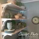 Ekena Millwork BKTW02X04X06TMRW Small Thompson Wood Wood Brackets, 2 1/2"W x 4"D x 6"H , Rubberwood