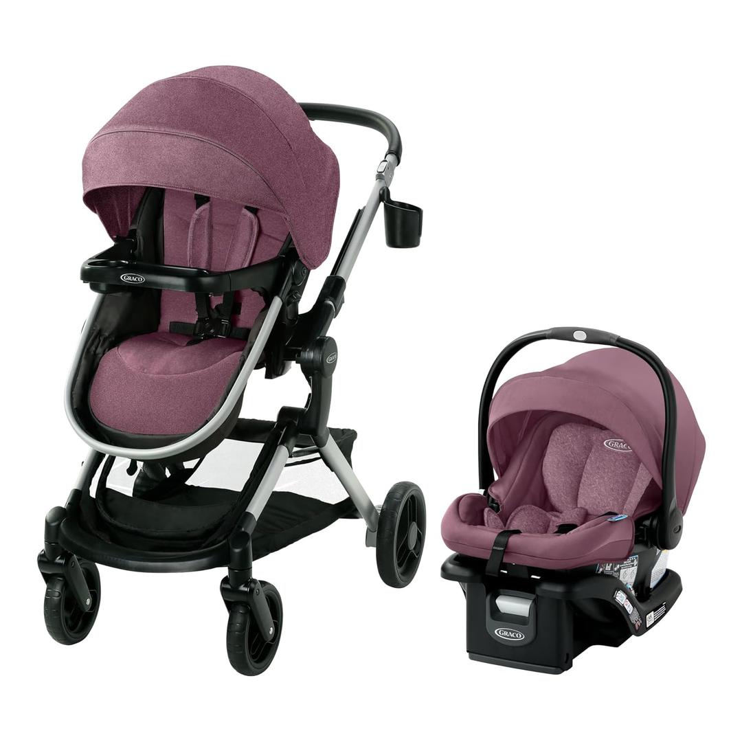 Graco Modes Nest Travel System, Norah, Stroller + Car Seat, Manufactured Date 02/19/2025