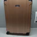 Kenneth Cole REACTION Out of Bounds Lightweight Hardshell 4-Wheel Spinner Luggage, Rose Gold, 2-Piece Set (20" & 28")
