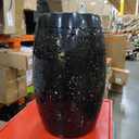 Christopher Knight Home Ruby Outdoor 12" Iron Side Table, Black, 12.25" x 12.25" x 18"