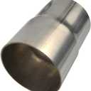 ID 2.5" to OD 2.5" Stainless Steel Universal Exhaust Adapter Coupler
