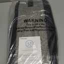 Onlyeasy Sturdy Under Bed Shoe Storage Organizer, Set of 2, Fit 12 to 24 Pairs, Underbed Shoes Closet Storage Solution with Clear Window, Breathable, L29.3 x W23.6 x H5.9, Linen-like Black, MXAUBSB2P