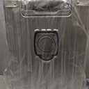 HotWay 20 Inch Carry On Zipperless Luggage with Cup Holder,Silver