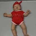 IVITA 16 inch Realistic Full Body Silicone Baby Dolls That Look Real, Soft Realistic Newborn Silicone Baby Dolls Gifts for Kids, Birthday Gifts - Girl