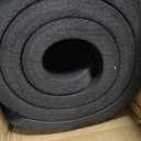 CAP Barbell 1-Inch High Density Exercise Yoga Mat with Strap | Black