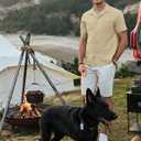 JMIERR Men's Seersucker Shirts Short Sleeve Casual Shirts Button Down Shirt Beach Summer Vacation Wedding Shirt (XL)