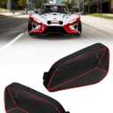 ZIDIYORUO Waterproof Side Storage Bags for Polaris Slingshot 2015-2023 Models | Dual Compartment Door Organizer with SBS Zippers, Special Fit for Polaris Slingshot SL S LE SLR GT Accessories (1 Pair)