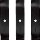 60" High Lift Mower Blades for Cub Cadet 01005338 01005338P 02005019 742-04415 942-04415 DS60 M60-CT M60-KH M60-KHEFI M60-KW M60-KW LC 60 inch Deck Lawn Mower Replace 742-04415/3 Pack, Black
