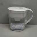 Brita Water Pitcher, Everyday Elite Filter, Removes 99% of Lead, Includes 1 Filter, 10-Cup Capacity, White