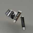 YDmeet Shower Head Holder, Adjustable Handheld Brass Shower Head Bracket, Wall Mount Holder, Drill Free Glue Installation (Polished Chrome)