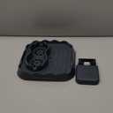 Anivia Hot Tub Table Tray, Adjustable Width 4.3" to 7.7" Hot Tub Accessories for Intex PureSpa, Nonslip Caddy Holds 2 Drinks, Keep Snacks-Drinks Handy and Dry,Fits Outdoor Inflatable Spa/Pool (Gray)