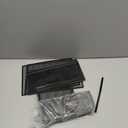 JIIAUSS 7 Tier Desk File Organizer Office storage Desk Accessories, Desktop Organizer for Office Supplies with Drawer and 2 Pen Holders (Black)