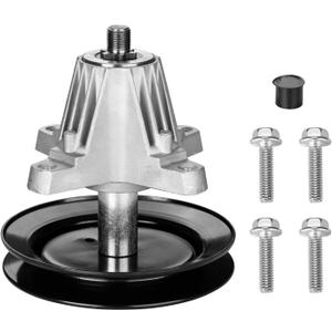 Belleone 918-04822B Spindle Assembly Fits for Craftsman Cub Troy Bilt Pony Bronco 42" Mower Deck Tractor, Come with All Mounting Hardware Include Threaded Bolt, Replace 918-04822A 618-04822 Belleone 918-04822B Spindle Assembly Fits for Craftsman Cub Troy Bilt Pony Bronco 42" Mower Deck Tractor, Come with All Mounting Hardware Include Threaded Bolt, Replace 918-04822A 618-04822
