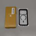 Miracase Magnetic for iPhone 17 Pro Case 6.3" [Compatible with MagSafe] Full-Body Phone Case with Built-in Glass Screen Protector & Camera Control,Drop Proof iPhone 17 Pro Cover, Black