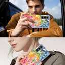 Compatible for Samsung Galaxy S25 Plus Case,Two Layer Protection Heavy Duty Cover,Compatible for Samsung Galaxy S25 Plus Phone Case,Vintage Sea Life Fruit Collage