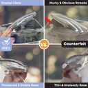 2 Pack Photo Frame Shaped Clear Acrylic Flower Vase - 8 x 6 Inch Acrylic Flower Holder for Centerpieces. Picture Frame Vase Floral Arrangement Holder for Room Dcor