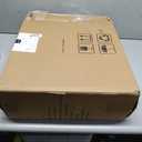 Amazon Basics 16" Pedestal Fan with Remote for Bedroom, Living Room, Office, Adjustable Height, Dual-Layered Blades, 3 Speeds, 3 Modes, Timer, Tilt Head, 60W, Black