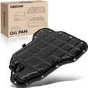 A-Premium Engine Oil Pan Sump with Drain Plug Compatible with Kia Sorento 2019-2020 3.3L, Telluride 2020-2024 3.8L, Cadenza 2019-2020 3.3L & Hyundai Palisade 2020-2024 3.8L, Replaces 215103LFB0