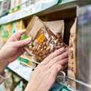 Pricing Labels,Label Sticker Paper,Labels Roll for Refill Prices Marking,Blank Prices and Date, for Retail Refill Tags,1 Sleeve, 10 Rolls, 5000 Grids,Random Color