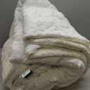 CozyLux King Size Comforter Set Oatmeal Seersucker 7 Pieces Bed in a Bag King Comforter Set with Sheets, Luxury Bedding Set with Down Alternative Comforter, Sheets, Pillowcases & Shams All Seasons