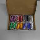 Hotop 14 Pieces Pill Holder Keychain Portable Pill Case Waterproof Aluminum Keychain Tablet Container Mini Metal Tablet Boxes Storage for Purse Outdoor Camping Travelling, Weekly 7 Day, 7 Colors