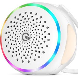 White Noise Sound Machine with 27 Soothing Sounds,Sleep Sound Timer and Memory Function - Portable Sound Machine for Baby and Adult at Home,Office,Travel and More