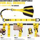 Ayombo Pull Up Assistance Bands, Resistance Bands for Pull Up Bar Workout, Adjustable Heavy Duty Pull Up Assist Equipment with 4 Assistance Bands, Home Gym Fitness Exercise Strength Training