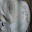 Dining Chairs Set of 2, Modern Kitchen Table Chairs with Soft White Seat Cushion and Durable Black Steel Frame, Upholstered Backrest for Dining Room and Bedroom, 2packs White