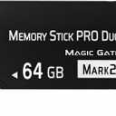 High-Speed 64GB Memory Stick Pro Duo Mark2 - for PSP and Camera Memory Cards