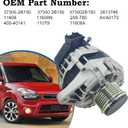 SHOWSEN 11608N Alternator 90A Compatible with 2012-2013 Kia Soul 1.6L Replacement 37300-2B150