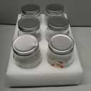 Funnymoom 6 Sets Housekeeping Appreciation Gifts Bulk Mason Jar Lights Gifts Inspirational Glass Night Lamp with Gift Boxes for Employees Coworker Wedding Favors (Christmas)