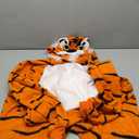 DarkCom Tiger Onesie Halloween Costume One Piece Unisex Adult Pajamas Women Men Sleepwear Christmas Pajamas 2XL