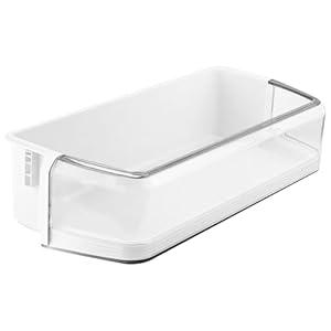 AMI PARTS DA9706177C Door Shelf Basket Bin Fit for Samsung RS22HD/RSG257, Kenmore 4014100 Series, Replaces DA9706177B, DA6304205, 2050273, AP4457757, PS4173985 (White)