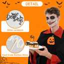 2 x GYGYL 24 PCS Halloween Cupcake Toppers, Glitter Boo Spider Web Bat Cupcake Picks for Halloween Theme Birthday Party Supplies (Boo)